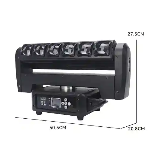 Infinite 6x40W Beam and Strobe Double Sided LED Bar Moving Head
